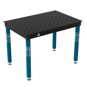 Зварювальний стіл BASIC на опорах 1200x800 mm fi16 mm Сітка Діагональна