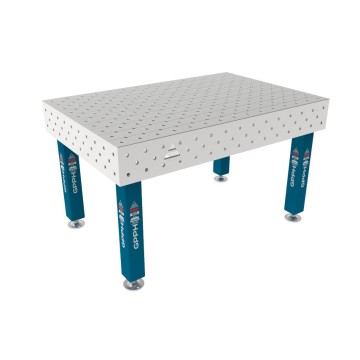 Зварювальний стіл PRO INOX на опорах 1500x1000 mm fi16 mm Сітка Діагональна