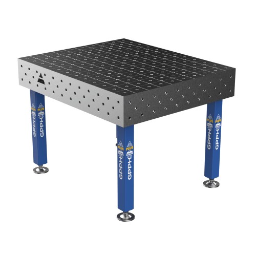 Зварювальний стіл PLUS на опорах 1200x1000 mm fi16 mm Сітка Діагональна