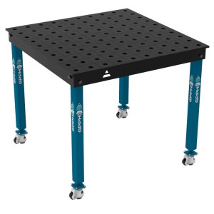 Зварювальний стіл BASIC на колесах 1000x1000 mm fi28 mm Сітка 100x100 mm