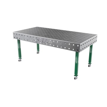 Зварювальний стіл GPPH SMART 15 mm на колесах 2000x1000 mm fi28 mm Сітка 100x100 mm