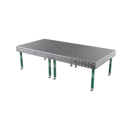 Зварювальний стіл GPPH SMART 15 mm на колесах 3000x1480 mm fi28 mm Сітка 100x100 mm