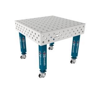 Зварювальний стіл PRO INOX на колесах 1000x1000 mm fi28 mm Сітка 100x100 mm
