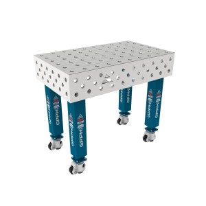 Зварювальний стіл PRO INOX на колесах 1000x600 mm fi28 mm Сітка 100x100 mm