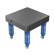 Зварювальний стіл EXPERT на колесах 1000x1000 mm fi28 mm Сітка 100x100 mm