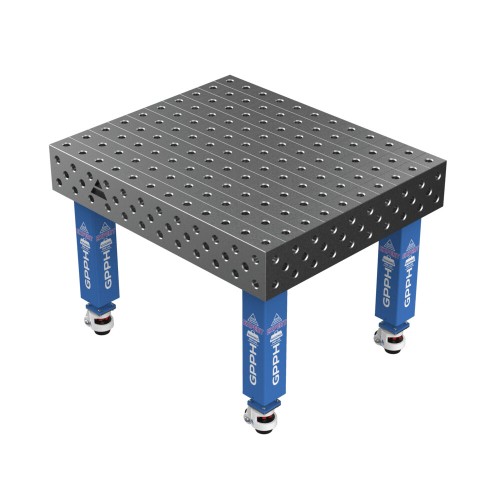 Зварювальний стіл EXPERT на колесах 1200x1000 mm fi28 mm Сітка 100x100 mm