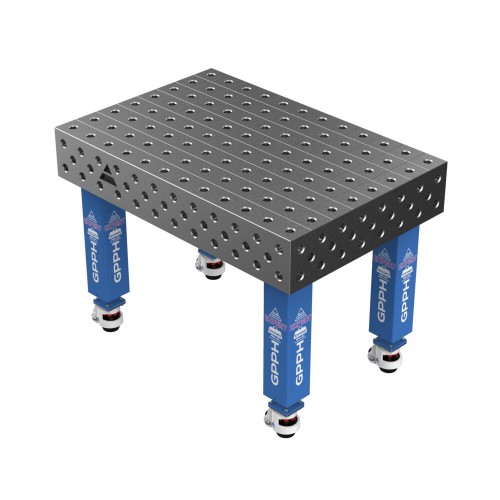Зварювальний стіл EXPERT на колесах 1200x800 mm fi28 mm Сітка 100x100 mm