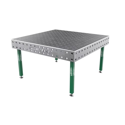 Зварювальний стіл GPPH SMART 12 mm на опорах 1500x1480 mm fi28 mm Сітка 100x100 mm