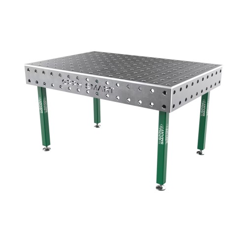 Зварювальний стіл GPPH SMART 15 mm на опорах 1500x1000 mm fi28 mm Сітка 100x100 mm