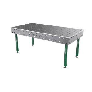Зварювальний стіл GPPH SMART 15 mm на опорах 2000x1000 mm fi28 mm Сітка 100x100 mm