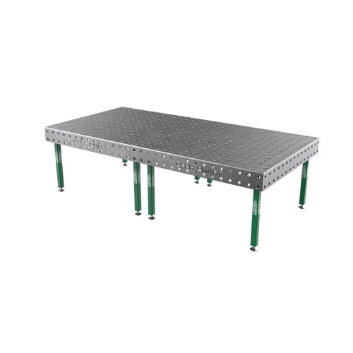 Зварювальний стіл GPPH SMART 15 mm на опорах 3000x1480 mm fi28 mm Сітка 100x100 mm
