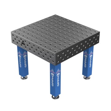 Зварювальний стіл EXPERT на опорах 1000x1000 mm fi28 mm Сітка 100x100 mm