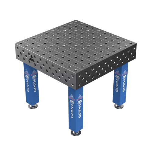 Зварювальний стіл EXPERT на опорах 1000x1000 mm fi28 mm Сітка 100x100 mm