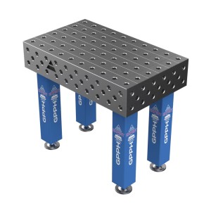 Зварювальний стіл EXPERT на опорах 1000x600 mm fi28 mm Сітка 100x100 mm