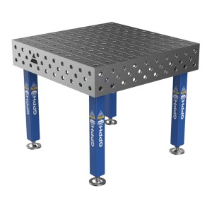 Зварювальний стіл PLUS на опорах 1000x1000 mm fi28 mm Сітка 100x100 mm
