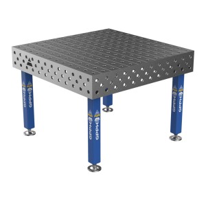 Зварювальний стіл PLUS на опорах  1200x1200 mm fi28 mm Сітка 100x100 mm