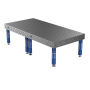Зварювальний стіл PRO на опорах 3000x1480 mm fi28 mm Сітка 100x100 mm