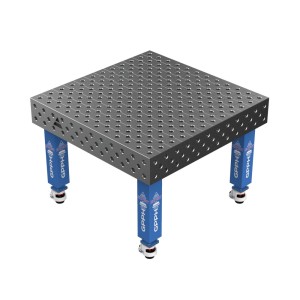 Зварювальний стіл EXPERT на колесах 1200x1200 mm fi28 mm Сітка Діагональна