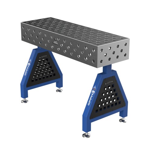 Зварювальна опора TRESTLE EXPERT на опорах 1200x400x200 mm fi 28 mm Сітка Діагональна