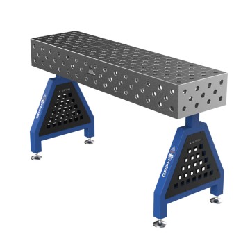 Зварювальна опора TRESTLE EXPERT на опорах 1500x400x200 mm fi 28 mm Сітка Діагональна