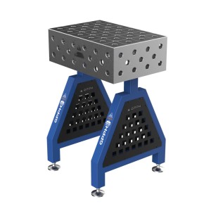 Зварювальна опора TRESTLE EXPERT на опорах 600x400x200 mm fi 28 mm Сітка Діагональна