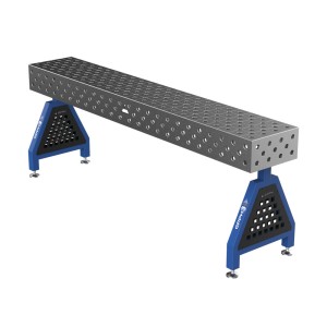 Зварювальна опора TRESTLE PRO на опорах 2400x400x200 mm fi 28 mm Сітка Діагональна