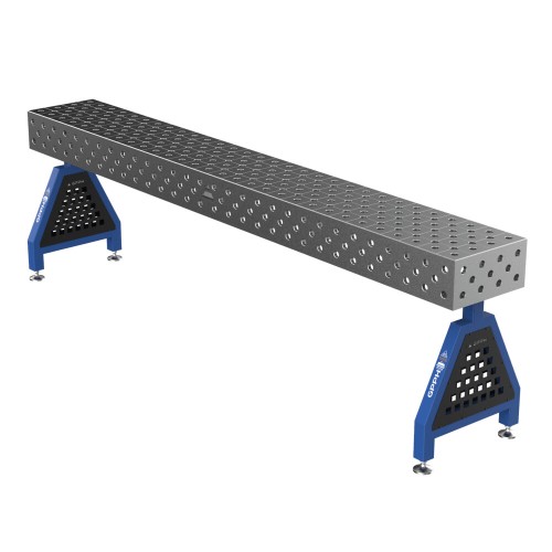 Зварювальна опора TRESTLE PRO на опорах 3000x400x200 fi28 mm Сітка Діагональна