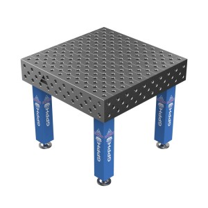 Зварювальний стіл EXPERT на опорах 1000x1000 mm fi28 mm Сітка Діагональна