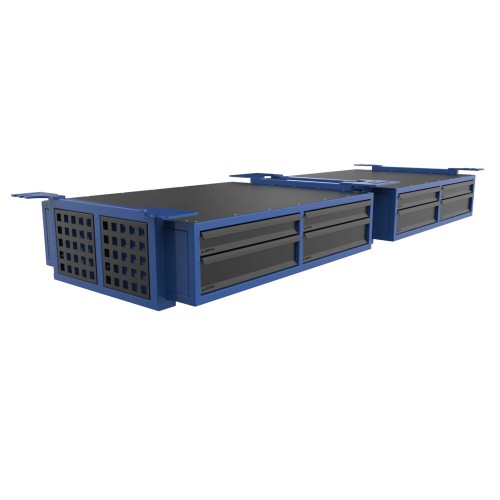 Комплект шухляд для зварювального столу PLUS INOX 2400x1200 mm