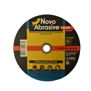 Шліфувальний круг NovoAbrasive PROFI**** 1 14А 230 6,0 22,23