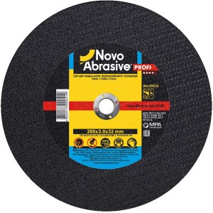Круг відрізний NOVOABRASIVE 41 300 х 3,0 х 32 мм, по металу