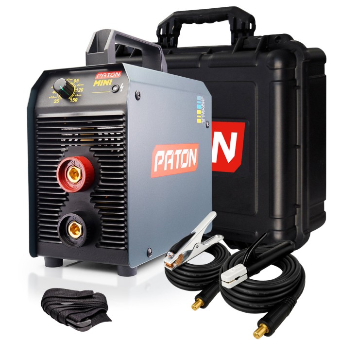 Зварювальний апарат PATON™ MINI-С + кейс Зварювальний апарат PATON™ MINI-С + кейс