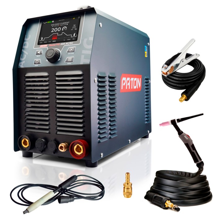 Зварювальний апарат PATON™ MasterTIG-200 AC/DC BW Зварювальний апарат PATON™ MasterTIG-200 AC/DC BW