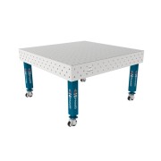 Зварювальний стіл PRO INOX на колесах 1500x1480 mm fi16 mm Сітка 100x100 mm