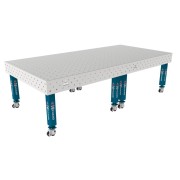 Зварювальний стіл PRO INOX на колесах 3000x1480 mm fi16 mm Сітка 100x100 mm