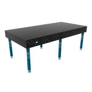 Зварювальний стіл ECO на опорах 2400x1200 mm fi16 mm Сітка 100x100 mm