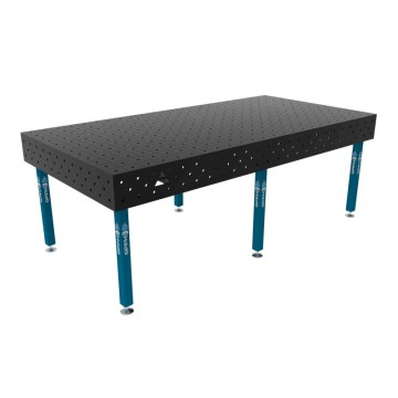 Зварювальний стіл ECO на опорах 2400x1200 mm fi16 mm Сітка 100x100 mm