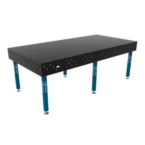 Зварювальний стіл ECO на опорах 2400x1200 mm fi16 mm Сітка 100x100 mm