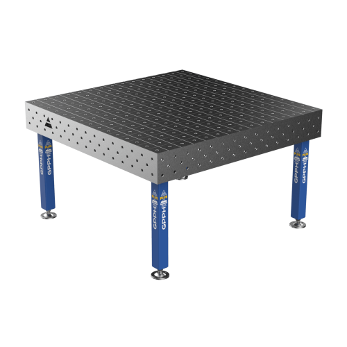 Зварювальний стіл PLUS на опорах 1500x1480 mm fi16 mm Сітка 100x100 mm