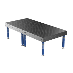 Зварювальний стіл PLUS на опорах 3000x1480 mm fi16 mm Сітка 100x100 mm