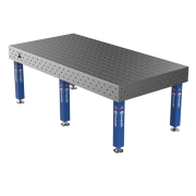 Зварювальний стіл PRO на опорах 2400x1200 mm fi16 mm Сітка 100x100 mm