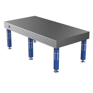 Зварювальний стіл PRO на опорах 2400x1200 mm fi16 mm Сітка 100x100 mm
