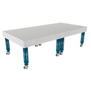 Зварювальний стіл PRO INOX на колесах 3000x1480 mm fi16 mm Сітка 50x50 mm