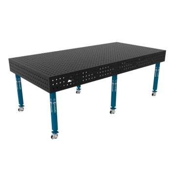 Зварювальний стіл ECO на колесах 2400x1200 mm fi16 mm Сітка 50x50 mm