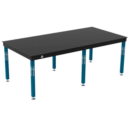 Зварювальний стіл BASIC на опорах 2400x1200 mm fi16 mm Сітка 50x50 mm