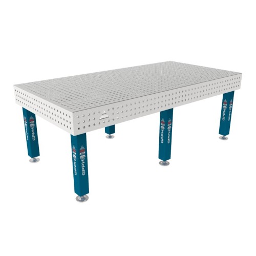 Зварювальний стіл PRO INOX на опорах 2400x1200 mm fi16 mm Сітка 50x50 mm