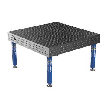 Зварювальний стіл PLUS на опорах 1500x1480 mm fi16 mm Сітка 50x50 mm