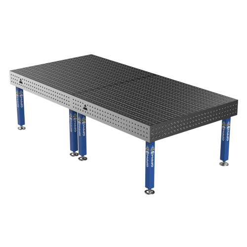 Зварювальний стіл PLUS на опорах 3000x1480 mm fi16 mm Сітка 50x50 mm