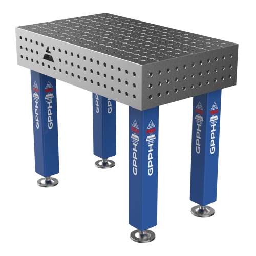 Зварювальний стіл PRO на опорах 1000x600 mm fi16 mm Сітка 50x50 mm