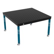 Зварювальний стіл BASIC на колесах 1500x1480 mm fi16 mm Сітка Діагональна